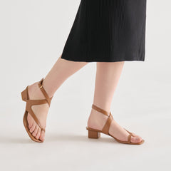 Kameo Saddle Leather Heels / Dolce Vita