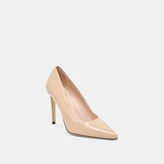 LANKY Tan Leather Closed-Toe Pump Stiletto Heels / Dolce Vita