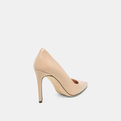 LANKY Tan Leather Closed-Toe Pump Stiletto Heels / Dolce Vita