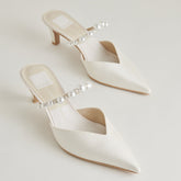 Kanika Pearl Mid Vanilla Pearl Heels / Dolce Vita