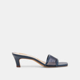 Rexa Mesh Navy Mesh Heels / Dolce Vita