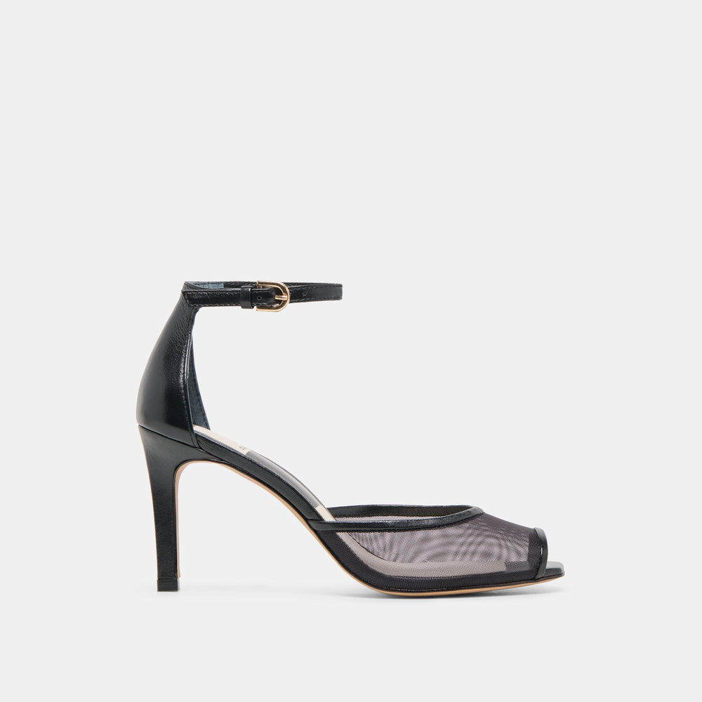 Serlo Onyx Mesh Heels / Dolce Vita
