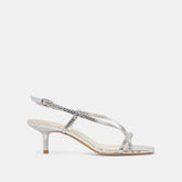 LAURY HEELS SILVER EMBOSSED LEATHER
– Dolce Vita / Dolce Vita