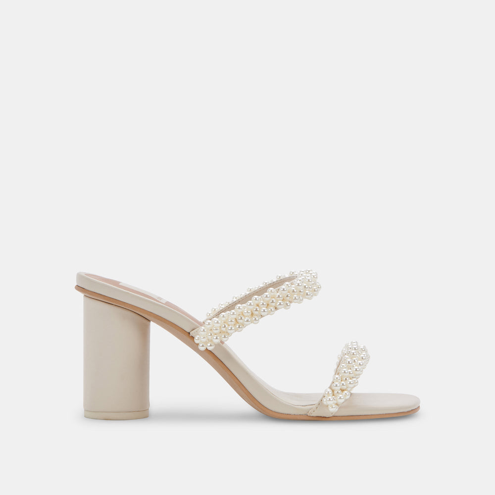 NOEL Heels Vanilla Pearls | Vanilla Pearl Bead Heels
– Dolce Vita / Dolce Vita