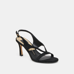 Izela Onyx Suede Heels / Dolce Vita