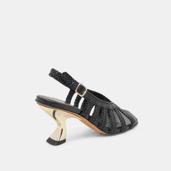 SICILY HEELS BLACK WOVEN LEATHER
– Dolce Vita / Dolce Vita
