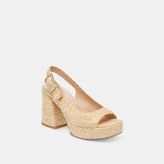 FLORES HEELS NATURAL RAFFIA
– Dolce Vita / Dolce Vita