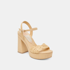 TINAYA HEELS LT NATURAL RAFFIA
– Dolce Vita / Dolce Vita