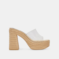 LICHIA HEELS NATURAL VINYL
– Dolce Vita / Dolce Vita