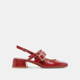 PATZY HEELS CRIMSON CRINKLE PATENT LEATHER
– Dolce Vita / Dolce Vita