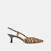 Odela Tiger Calf Hair Heels / Dolce Vita