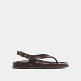 Jony Dk Brown Leather Sandals / Dolce Vita