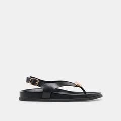 Jony Black Leather Sandals / Dolce Vita