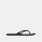 Jaina Black Leather Sandals / Dolce Vita