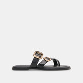 Shore Black Leather Sandals / Dolce Vita