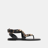 Jayde Black Leather Sandals / Dolce Vita