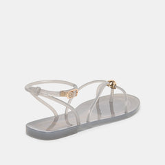 Kenley Vinyl Smoke Jelly Sandals / Dolce Vita