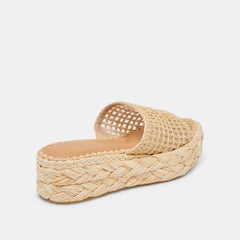 CHAVI MESH SANDALS NATURAL WOVEN RAFFIA
– Dolce Vita / Dolce Vita
