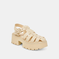 LASLY TONAL SANDALS LIGHT YELLOW LEATHER
– Dolce Vita / Dolce Vita