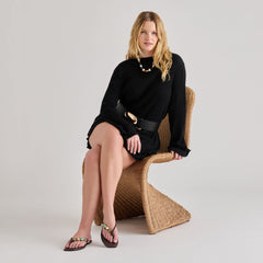 Cely Dk Brown Leather Sandals / Dolce Vita