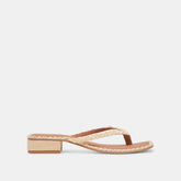 BARTY SANDALS LT NATURAL RAFFIA
– Dolce Vita / Dolce Vita