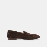 Mattie Dk Brown Suede Loafers / Dolce Vita