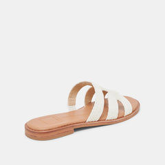 EMON WIDE SANDALS WHITE RAFFIA
– Dolce Vita / Dolce Vita
