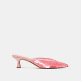 Cleo Sequin Light Pink Sequin Heels / Dolce Vita