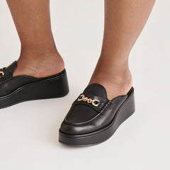 Dorrel Maroon Leather Loafers / Dolce Vita