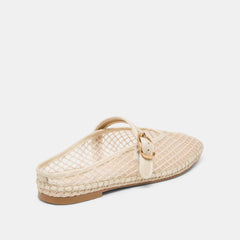 Milie Ecru Woven Mesh Flats / Dolce Vita