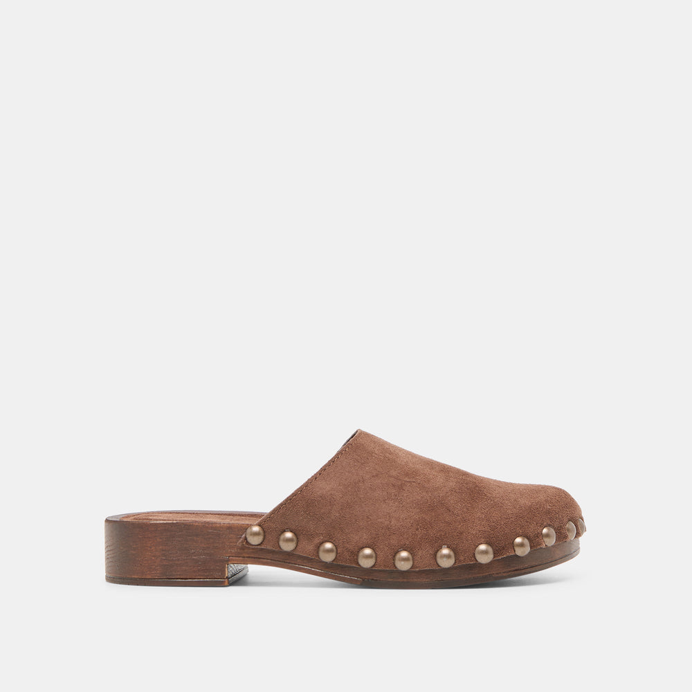 Alanis Brown Suede Flats / Dolce Vita