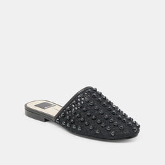 Rova Bead Onyx Beaded Mesh Flats / Dolce Vita