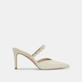 KANIKA Pearl Heels Vanilla Silk | Vanilla Silk Pearl Tapered Heels
– Dolce Vita / Dolce Vita