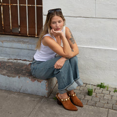 Kanyon Brown Suede Heels / Dolce Vita