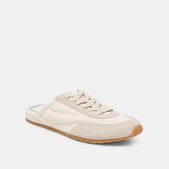 Daris White Nylon Sneakers / Dolce Vita