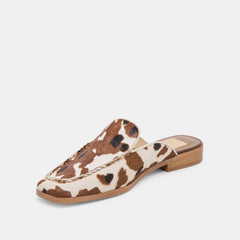Bradly Cocoa Taurus Calf Hair Flats / Dolce Vita