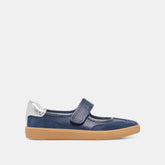 NANET Dk Navy Suede Mary-Jane Ballet Sneakers / Dolce Vita