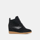 Issac Onyx Suede Sneakers / Dolce Vita