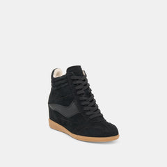 Issac Onyx Suede Sneakers / Dolce Vita