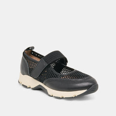 Seline Black Mesh Sneakers / Dolce Vita