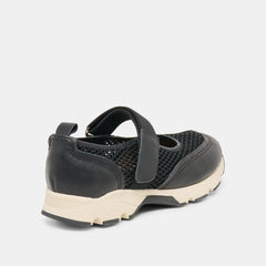 Seline Black Mesh Sneakers / Dolce Vita