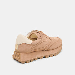 Tricia Toffee Suede Sneakers / Dolce Vita