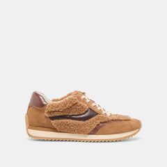 B.NTCD Plush Brown Plush Sneakers / Dolce Vita