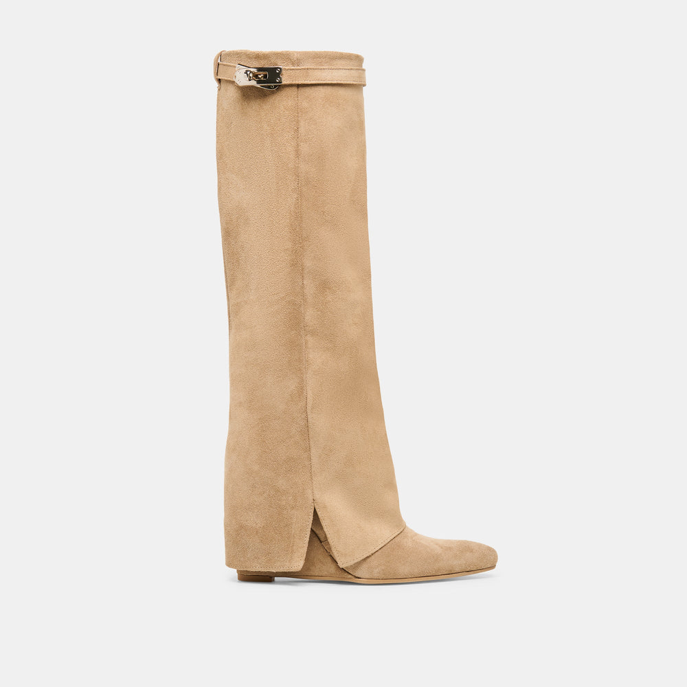 Aggy Sand Suede Boots / Dolce Vita