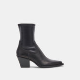 Rutger Boots Black Leather | Women's Black Leather Mid-Ankle Boots
– Dolce Vita / Dolce Vita