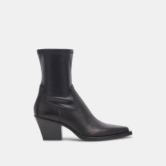 Rutger Boots Black Leather | Women's Black Leather Mid-Ankle Boots
– Dolce Vita / Dolce Vita