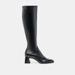 Alivia Black Leather Boots / Dolce Vita