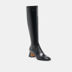 Alivia Black Leather Boots / Dolce Vita