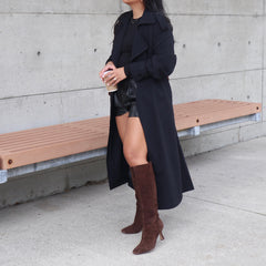 GYRA WIDE CALF BOOTS DK BROWN SUEDE
– Dolce Vita / Dolce Vita