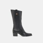 Vern Black Leather Boots / Dolce Vita